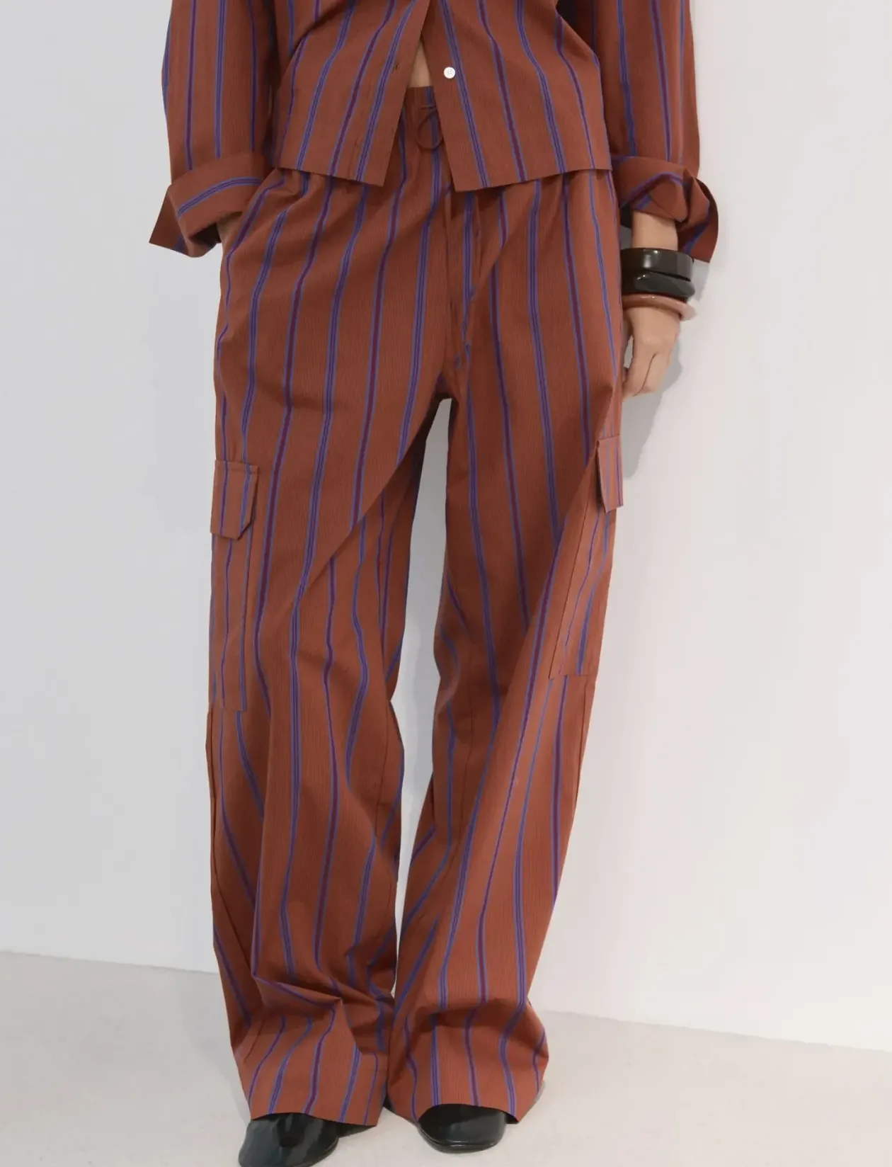 Cargo trousers with lateral pockets - Cargobukser
