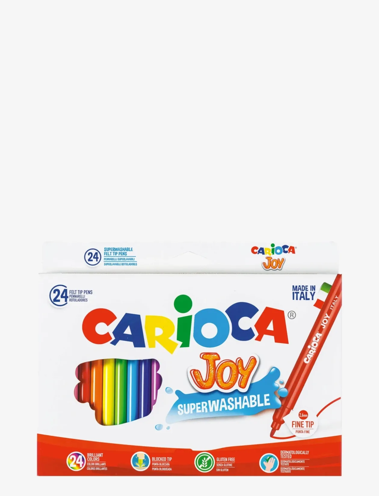 CARIOCA FIBERPENNOR 24 ST - Farveblyanter