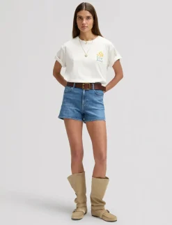 CAROL SHORT - Denim shorts