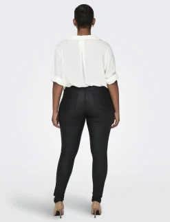 CARPUNK REG SK COATED PANTS NOOS - Læderbukser