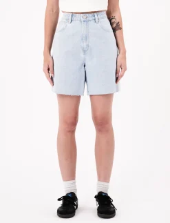 CARRIE SHORT KATELIGHT VINTAGE BLUE - Denim shorts