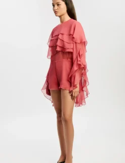 CARSON RUFFLE PLAYSUIT - Buksedragter