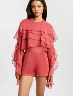 CARSON RUFFLE PLAYSUIT - Buksedragter