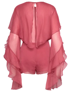 CARSON RUFFLE PLAYSUIT - Buksedragter