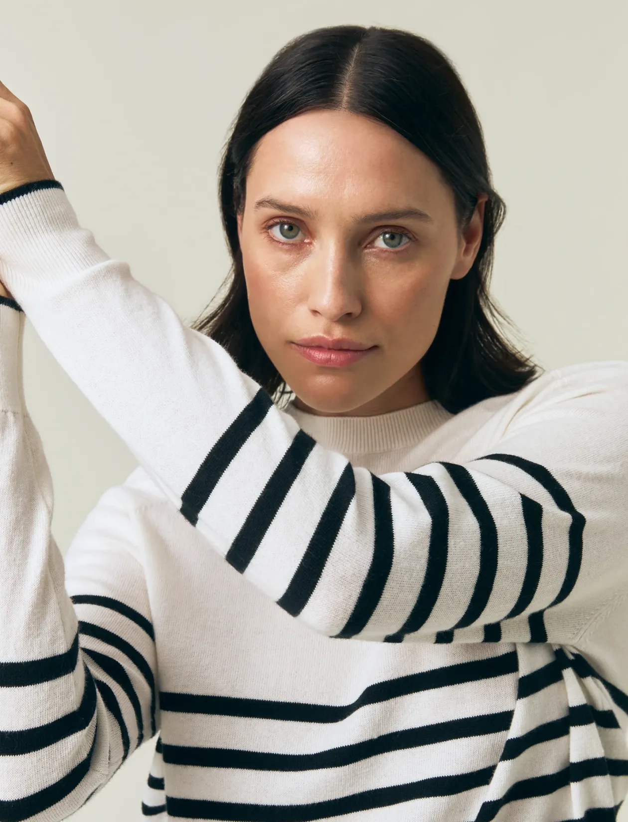 Cashmere Blend Raglan Sweater - Strik