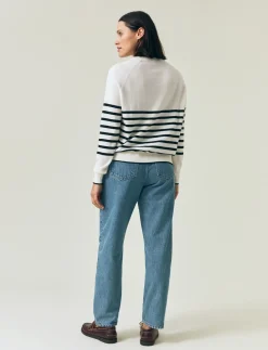 Cashmere Blend Raglan Sweater - Strik