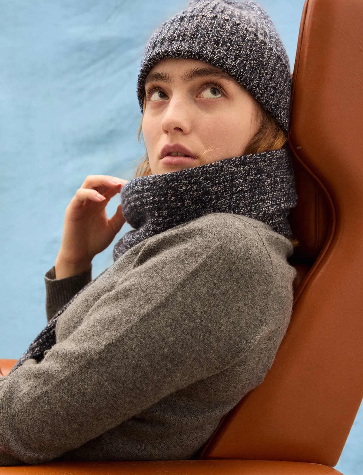 Cashrino Twisted Scarf - Halstørklæder