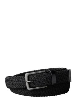 CASUAL PIN BUCKLE 35MM FIXED - - Flettede bælter