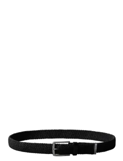 CASUAL PIN BUCKLE 35MM FIXED - - Flettede bælter