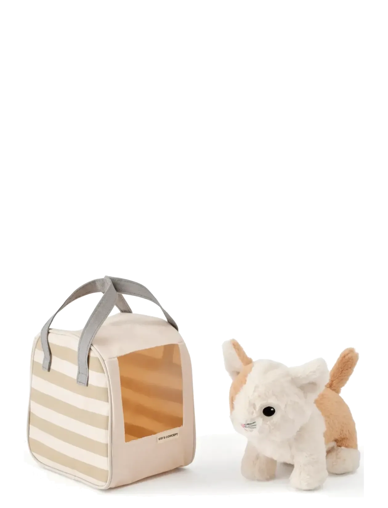 Cat and carrier bag KID'S HUB - Tøjdyr