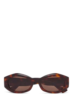 Celeste Tortoise Brown - Round Frame