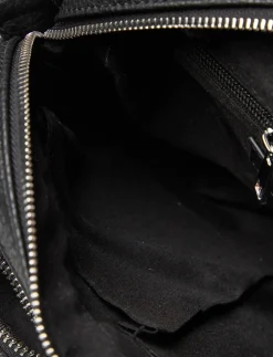 Celina bag Black Nappa Look - Skuldertasker