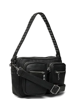 Celina bag Black Nappa Look - Skuldertasker