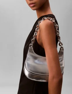 CHAIN SHOULDER BAG - Top handle tasker