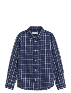CHECKED FLANNEL BD SHIRT - Langærmede skjorter