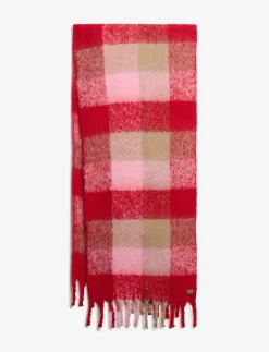CHECK PATTERNED SCARF - Halstørklæder