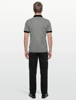 CHEQUERBOARD POLO SHIRT - Kortærmede