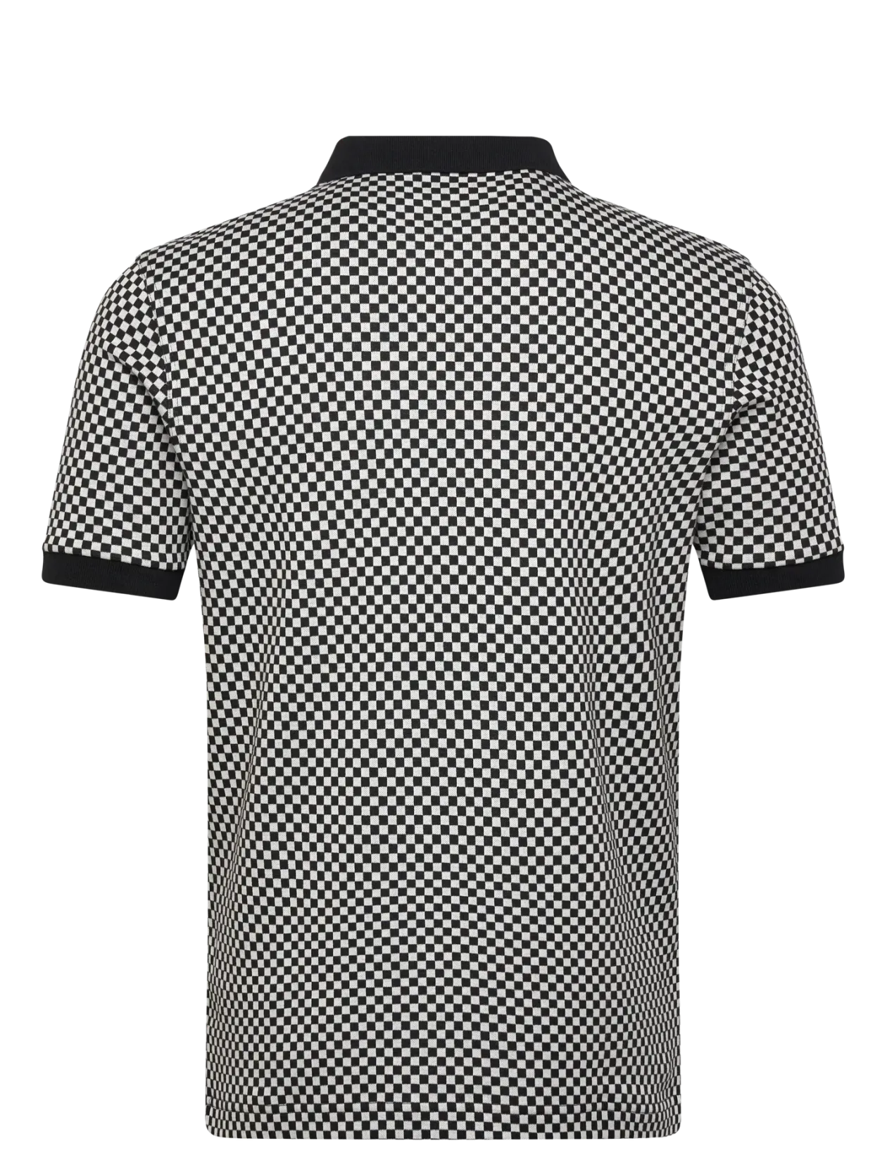 CHEQUERBOARD POLO SHIRT - Kortærmede