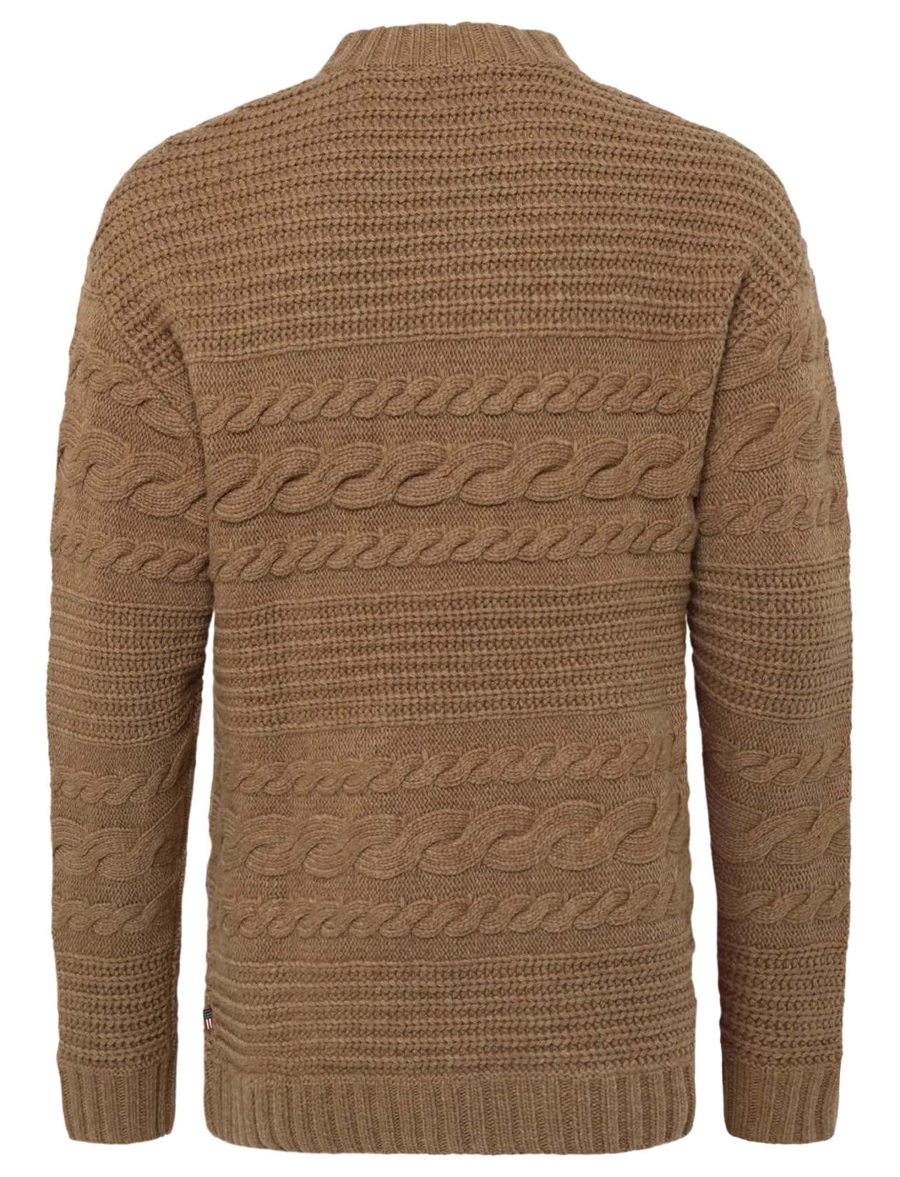 Chuck Heavy Wool Cable - Rund hals