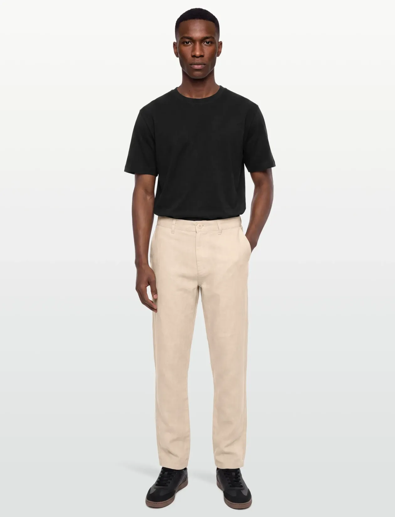Chuck regular linen pants - Hørbukser