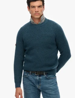 CHUNKY RAGLAN JUMPER - Rund hals