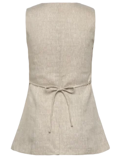 Cielo Linen Vest - Blazere