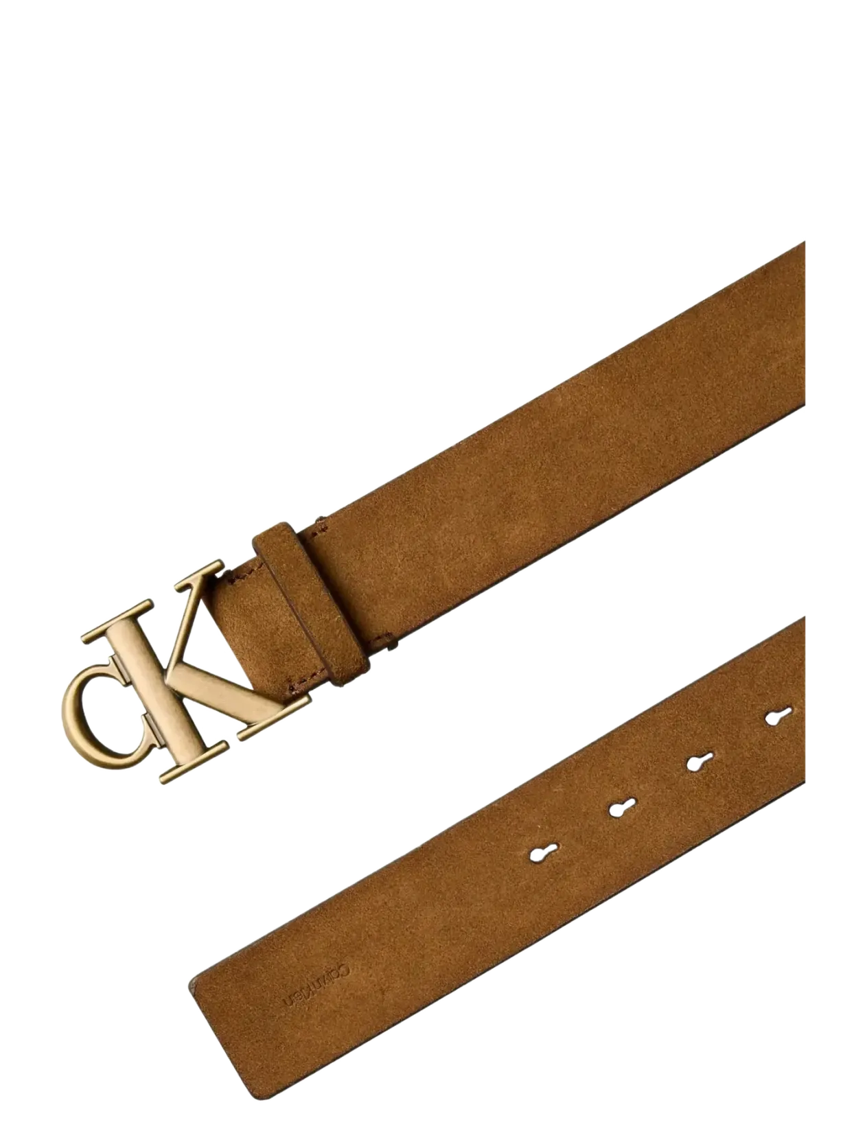 CK BUCKLE SUEDE 40MM FIXED - Bælter