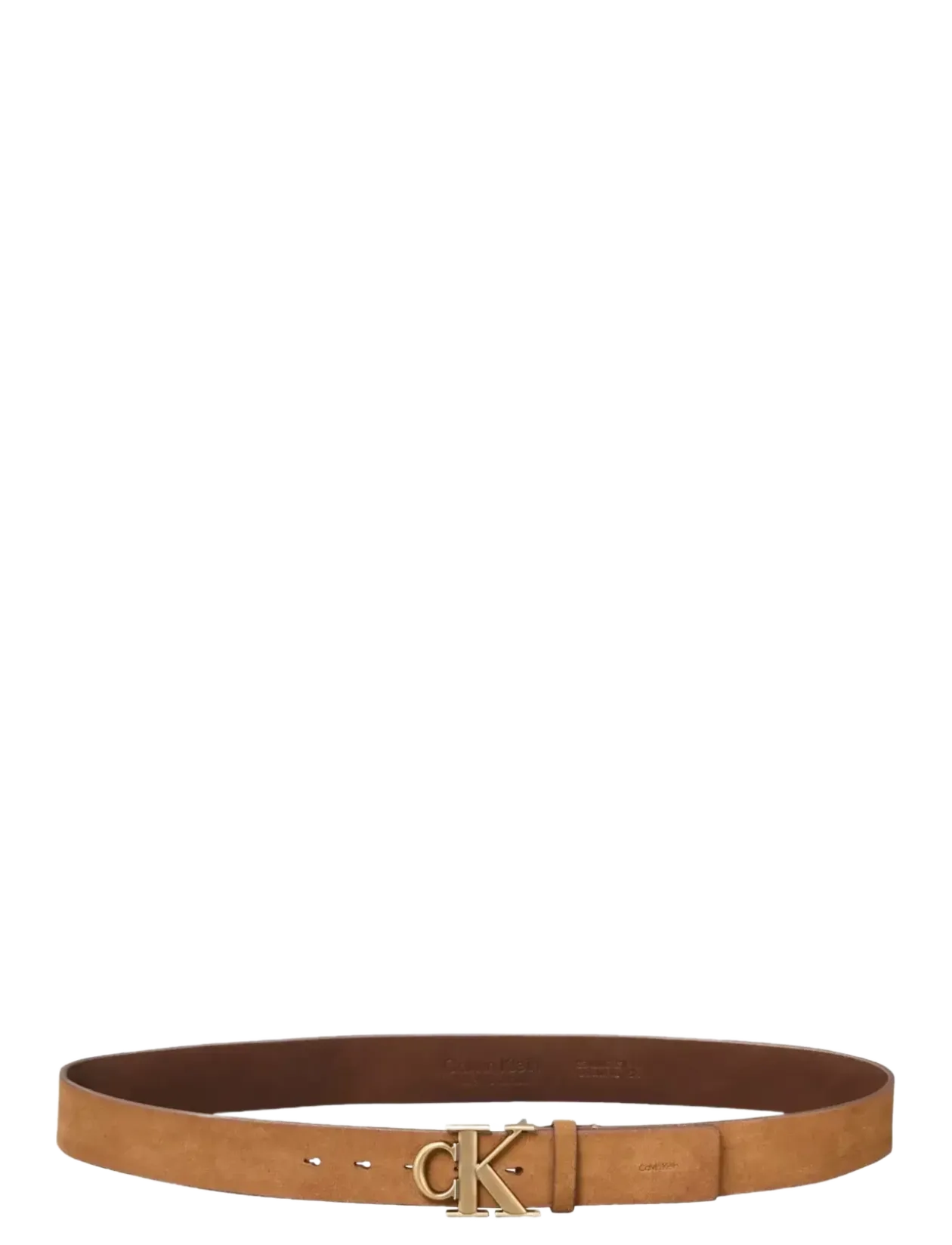 CK BUCKLE SUEDE 40MM FIXED - Bælter