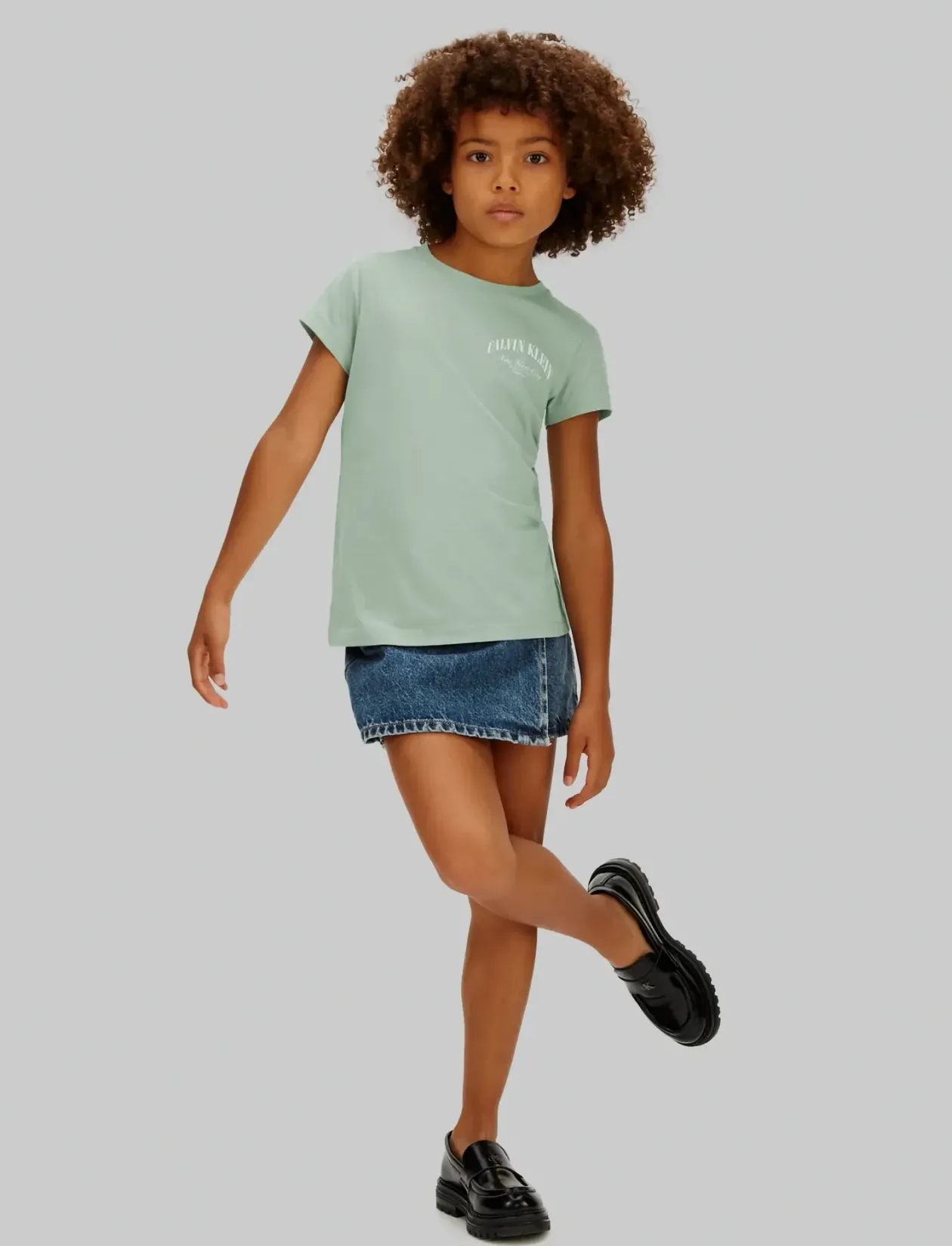 CK LEFT CHEST SLIM FIT SS TEE - Kortærmede