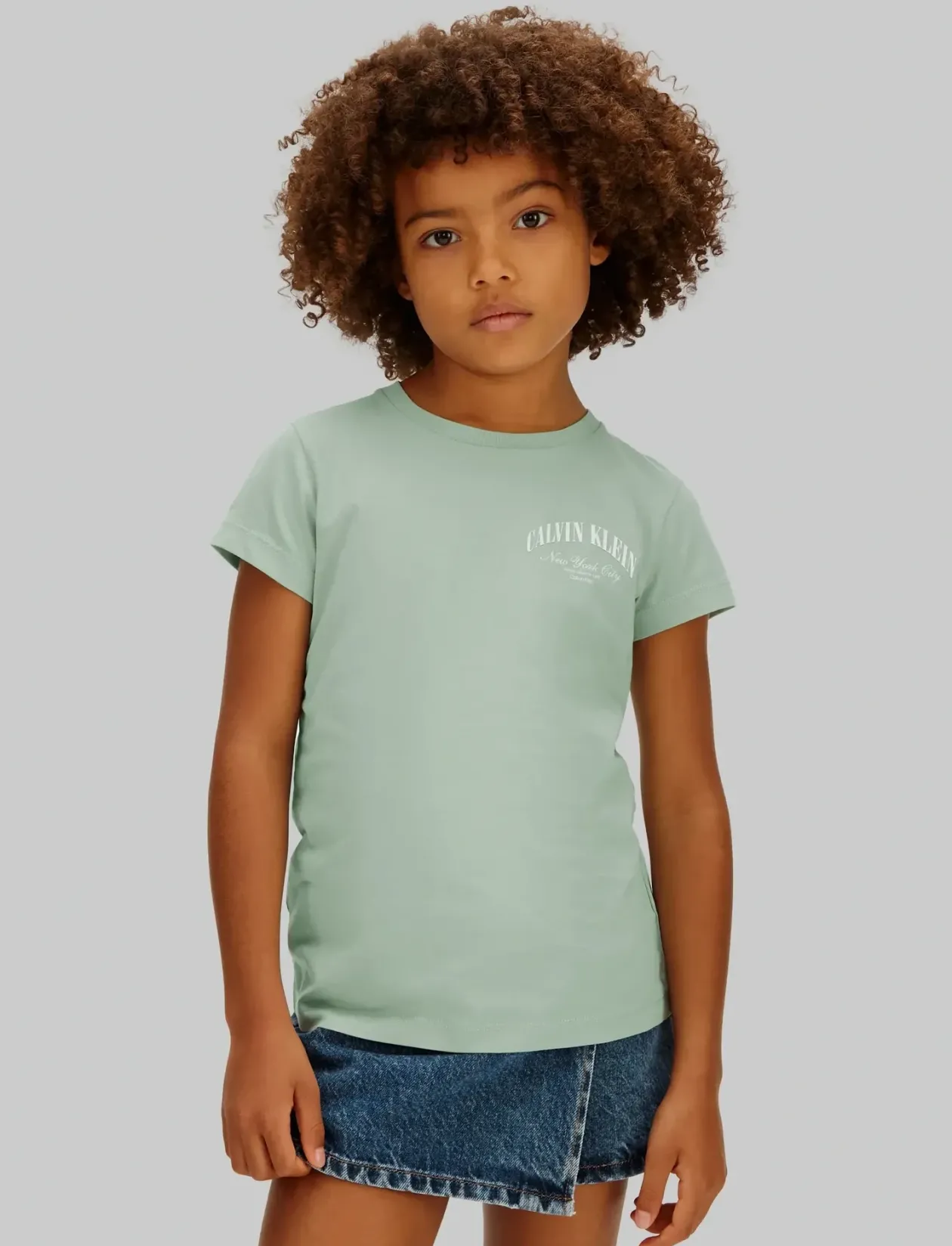 CK LEFT CHEST SLIM FIT SS TEE - Kortærmede