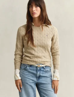 Classic Cable Knit Sweater - Strik