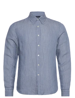 Classic Hemp Striped Shirt - Stribede skjorter