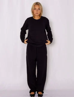 Classic Open Hem Jog Pants - Sweatpants