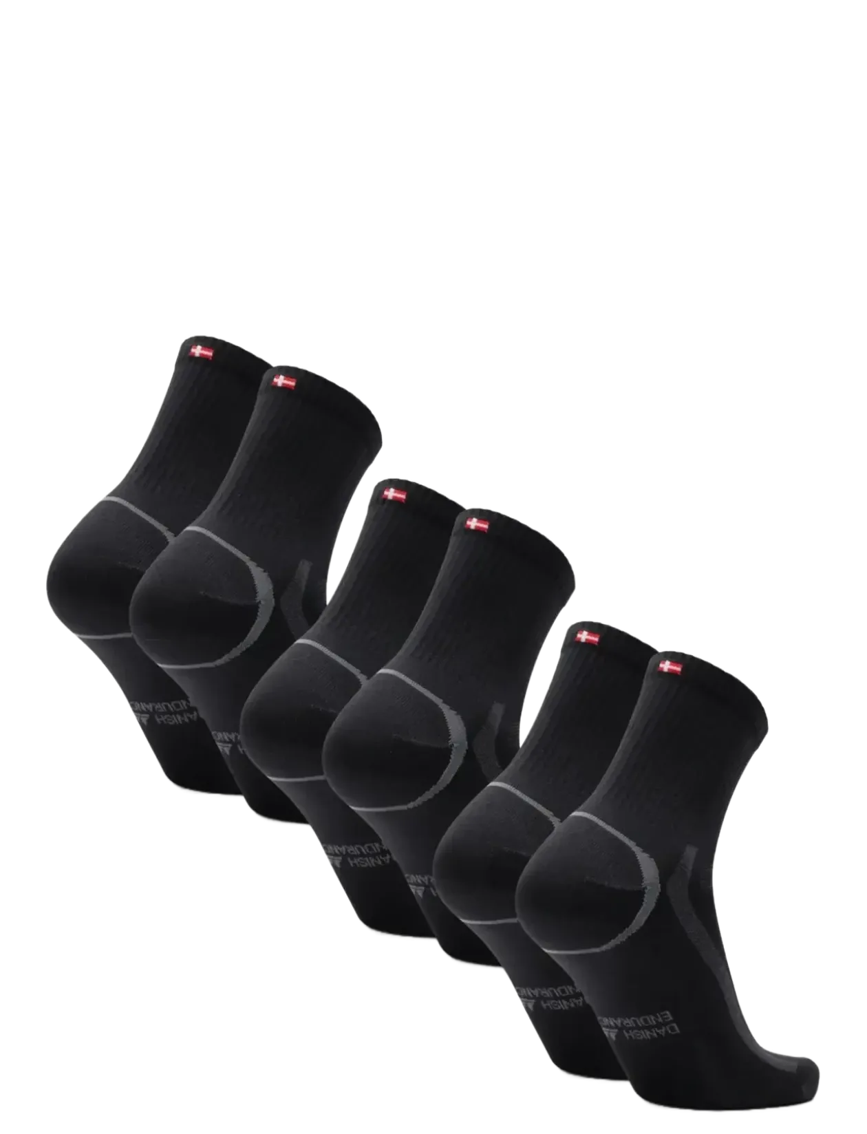 Classic Sports Quarter Socks 3-pack - Strømper