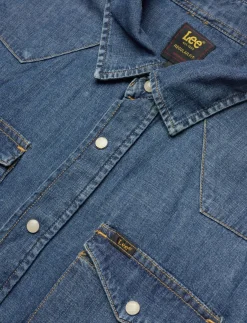 CLEAN REG WESTERN - Denimskjorter