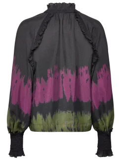 CMFRILL-CHIF-BLOUSE - Langærmede bluser