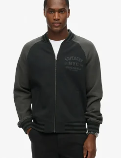 COLLEGE GRAPHIC JERSEY BOMBER - Sweatshirts