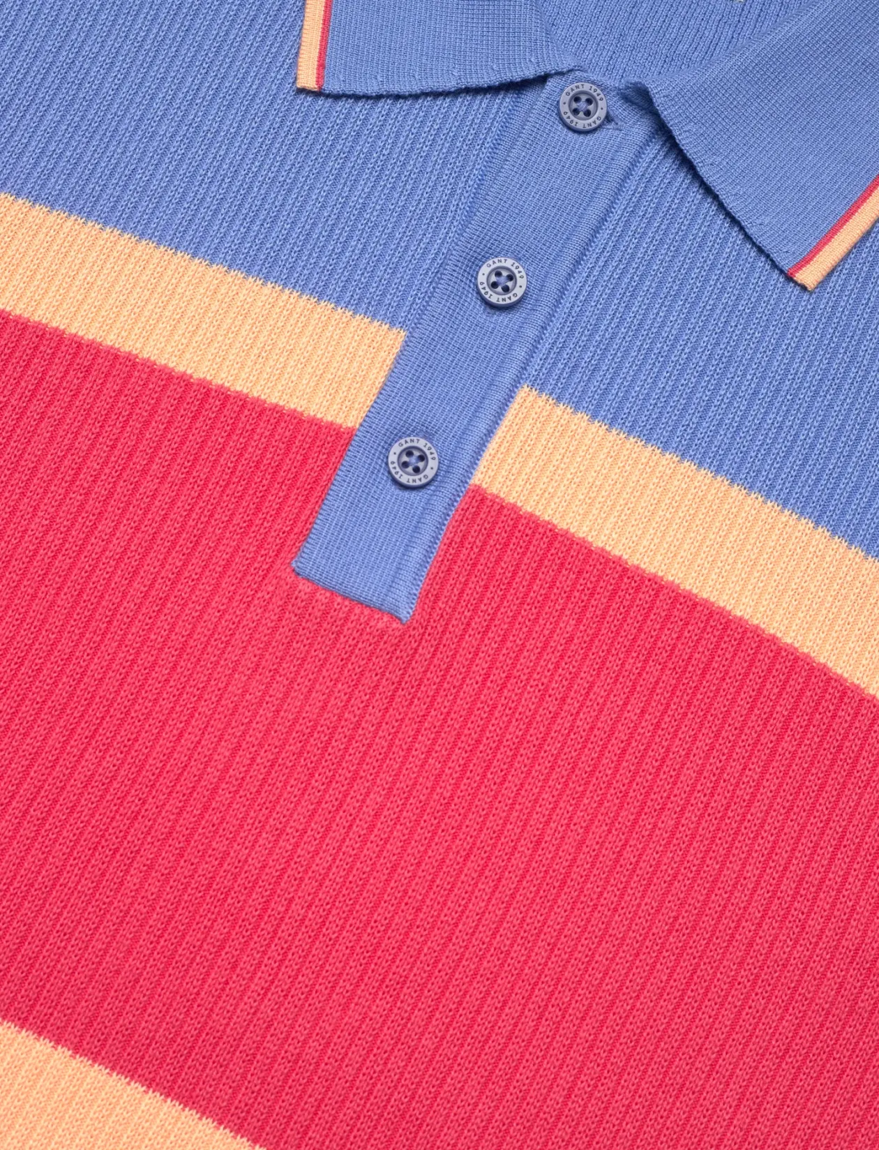 COLOR BLOCKED SS POLO - Kortærmede