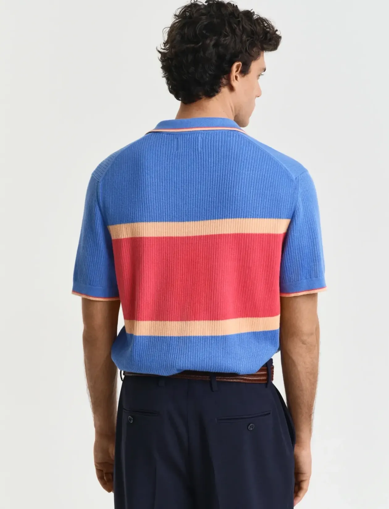 COLOR BLOCKED SS POLO - Kortærmede