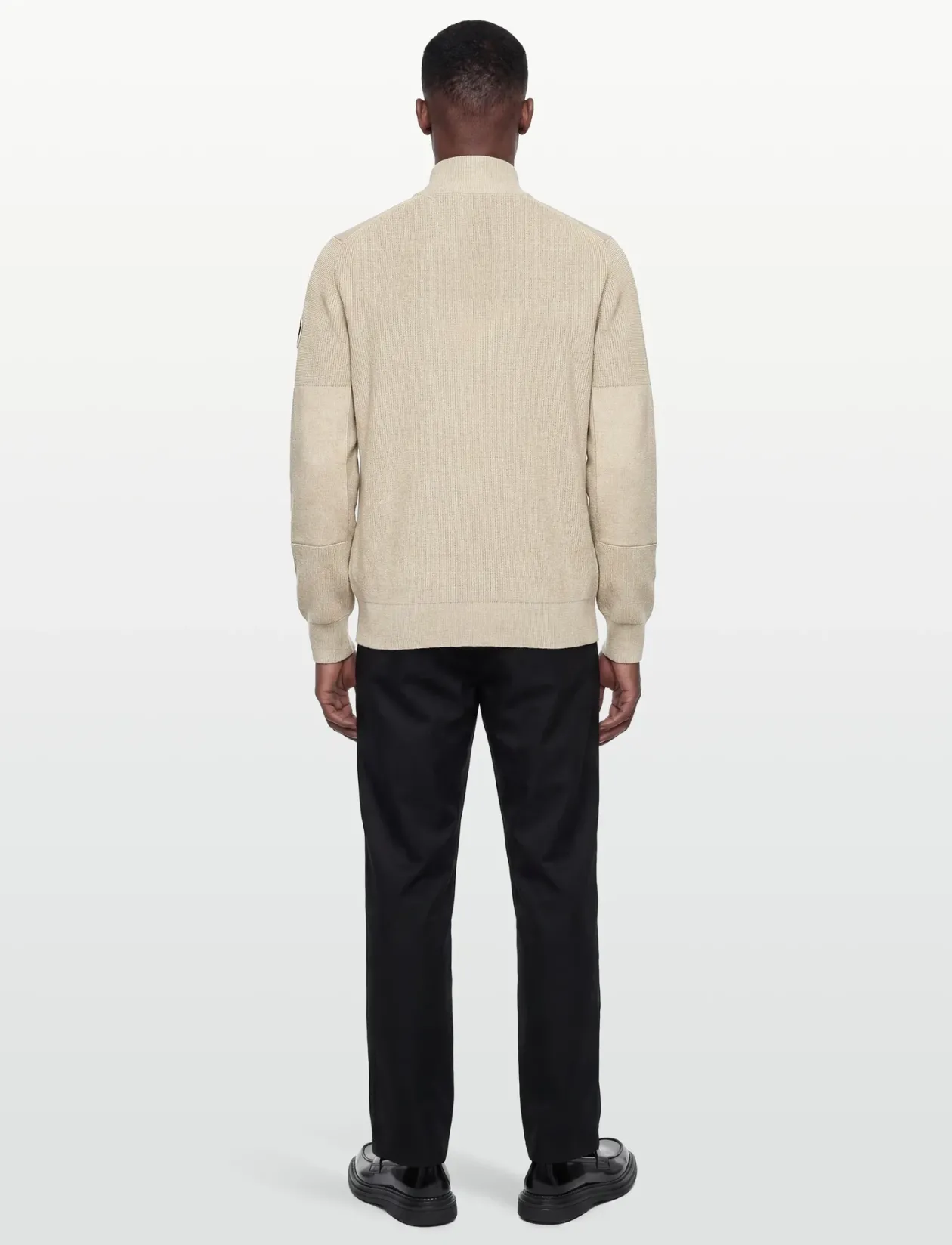 COMMANDER QUARTER ZIP JUMPER Silver Birch - Strik