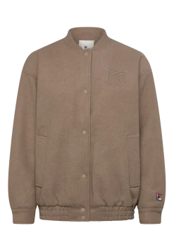 COMO oversized felted varsity jacket - Jakker