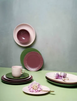 Confetti oval dish w/relief 1 pcs. giftbox - Serverings- & Anretningsfade