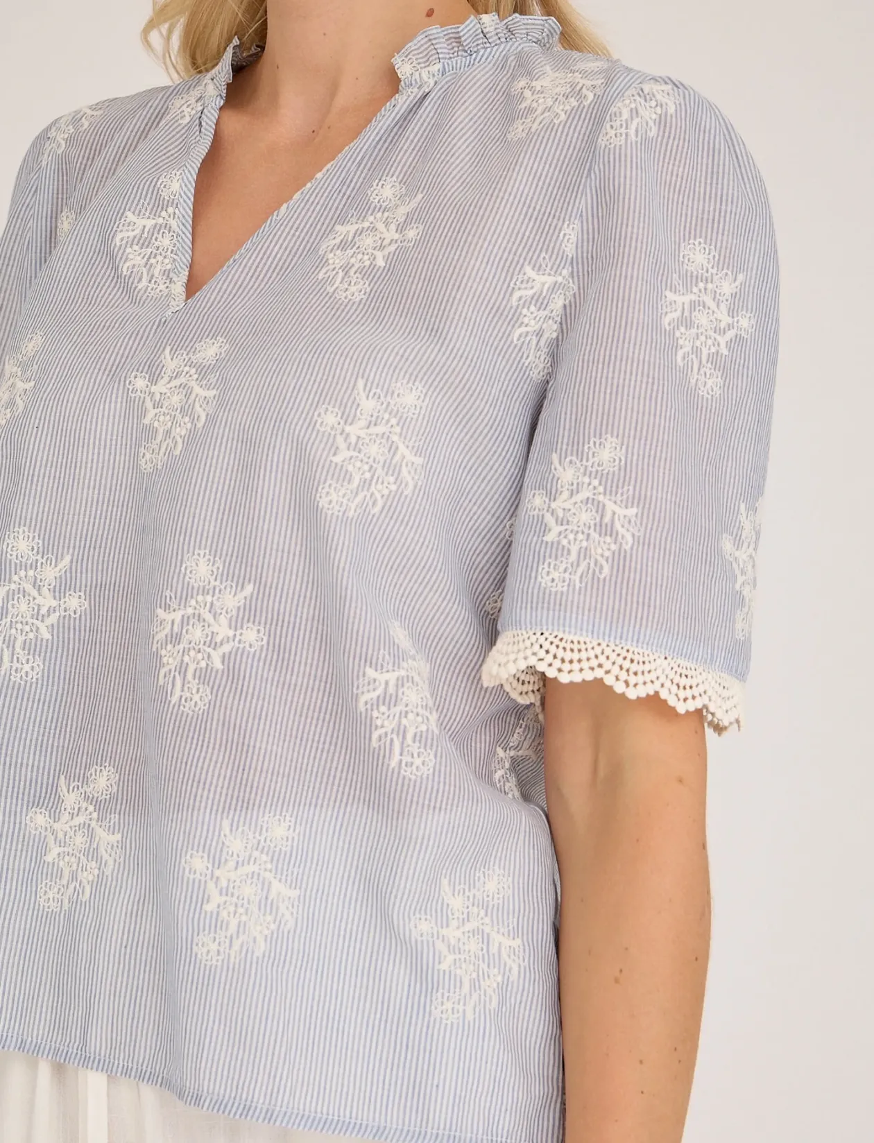 Conni blouse - Kortærmede bluser