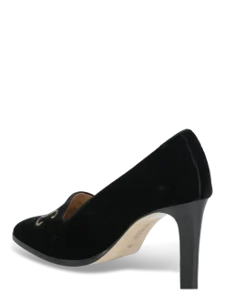 Corah Embroidered-Logo Velvet Pump - Klassiske pumps