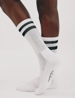 Core Stripe Crew Socks 2-pack - Sokker