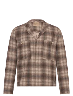 COSIMO JAPANESE WOOL CHECK - Uldjakker