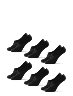 Cotton No-Show Socks 6-pack - Strømper