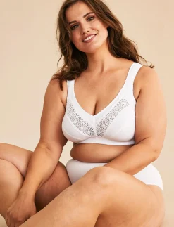 Cotton Star soft bra Black - BH'er uden bøjle