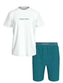 COTTON STRETCH S/S SHORT SET - Pyjamas
