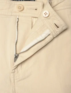 Cotton Twill Wide-Leg Pant - Chinos